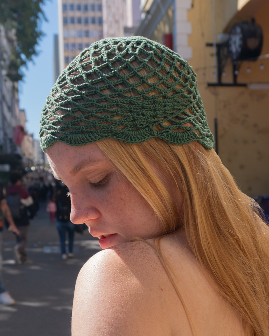 Casquete Crochê